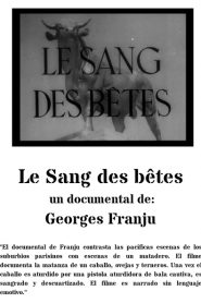 La sangre de las bestias – Le sang des bêtes